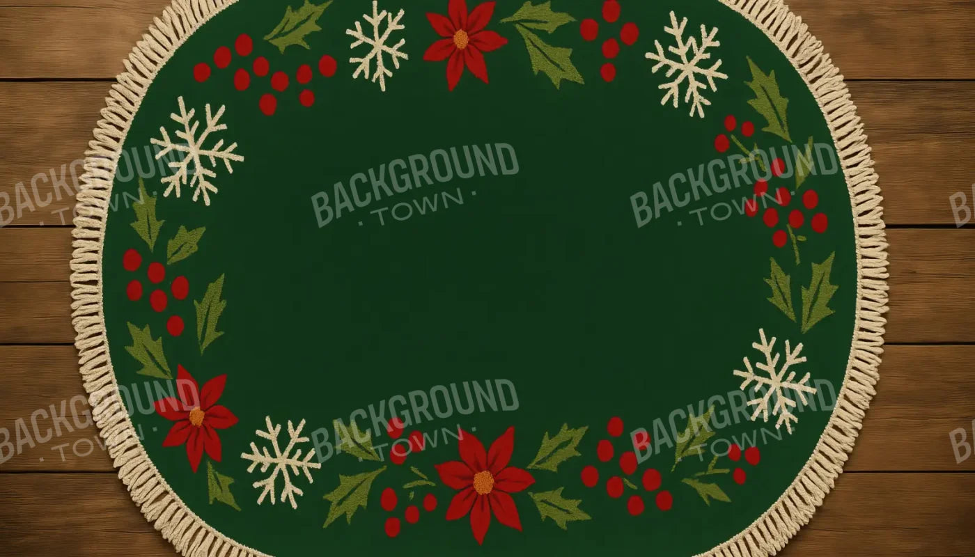 Green Floor 14’x8’ UltraCloth (168 x 96 inch) Backdrop