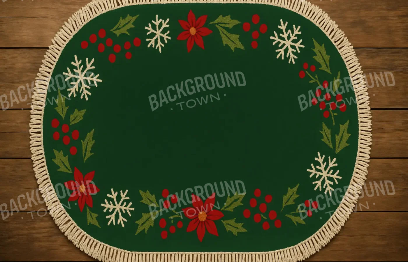 Green Floor 14’x9’ UltraCloth (168 x 108 inch) Backdrop