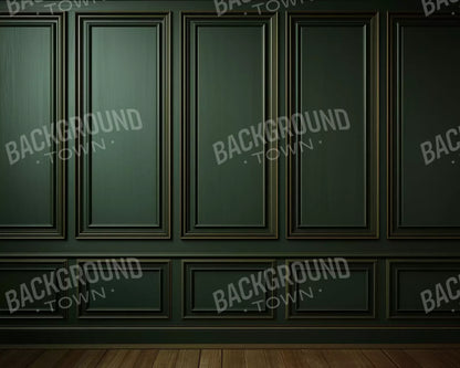 Green Panel Wall 3 10’X8’ Fleece (120 X 96 Inch) Backdrop