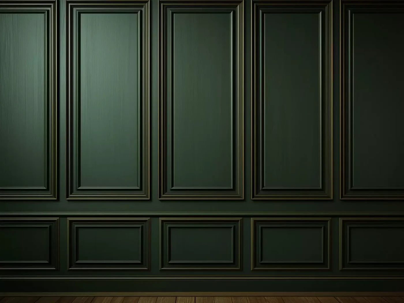 Green Panel Wall 3 6’8X5’ Fleece (80 X 60 Inch) Backdrop