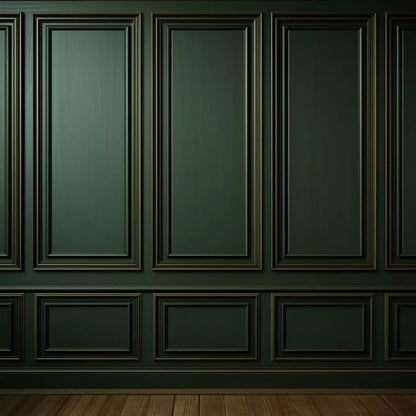 Green Panel Wall 3 8’X8’ Fleece (96 X Inch) Backdrop