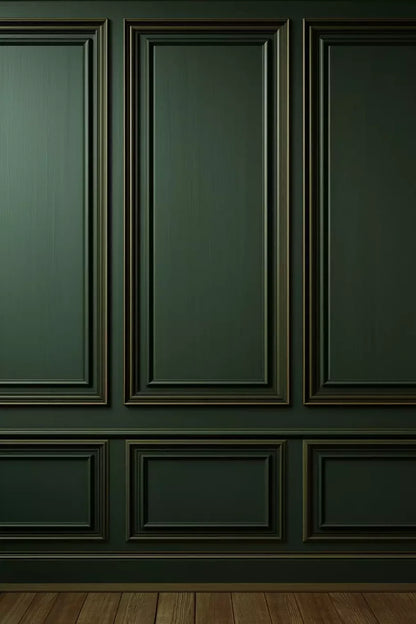 Green Panel Wall 3 8’X12’ Ultracloth (96 X 144 Inch) Backdrop