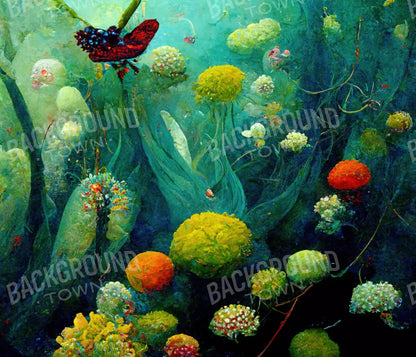 Green Sea 12X10 Ultracloth ( 144 X 120 Inch ) Backdrop