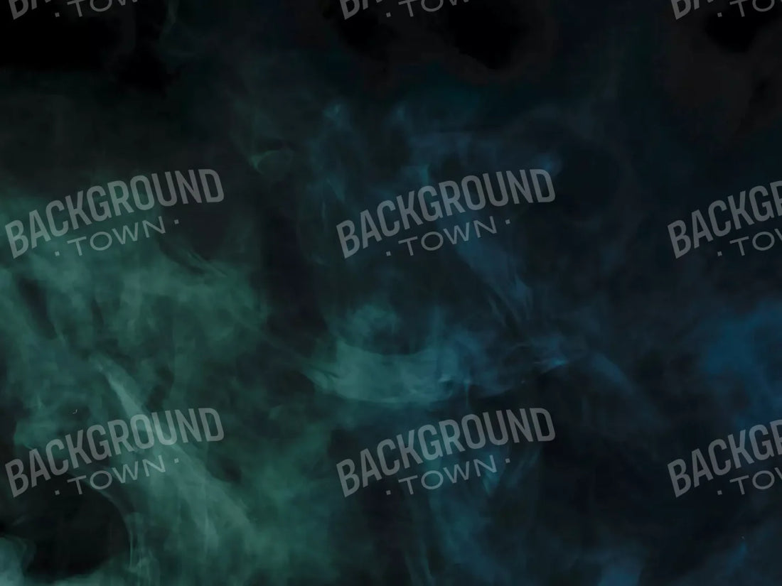 Green Smoke Show 68X5 Fleece ( 80 X 60 Inch ) Backdrop