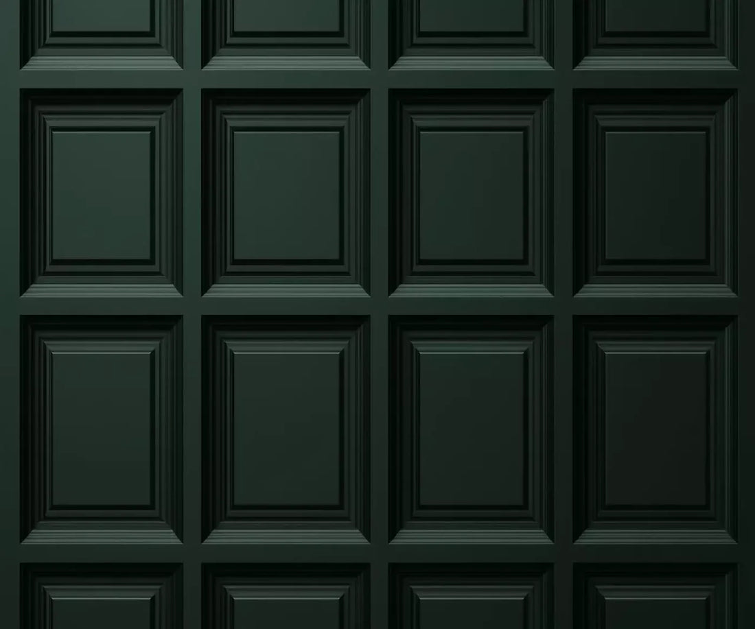 Green Square Panel Wall 5’X4’2 Fleece (60 X 50 Inch) Backdrop