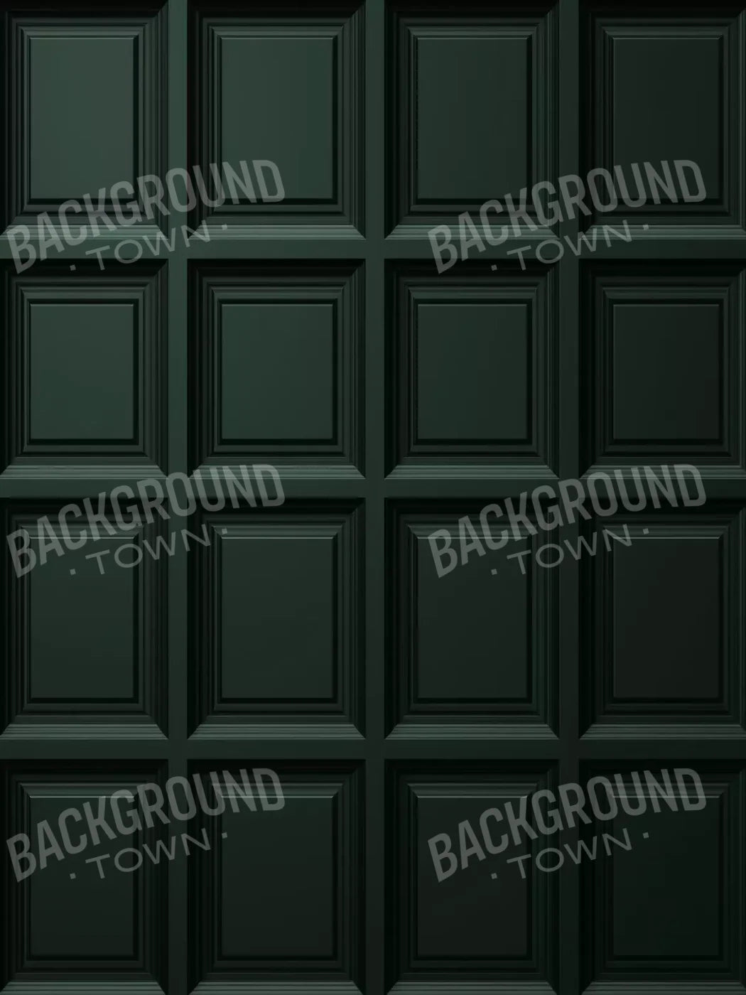 Green Square Panel Wall 5’X6’8 Fleece (60 X 80 Inch) Backdrop