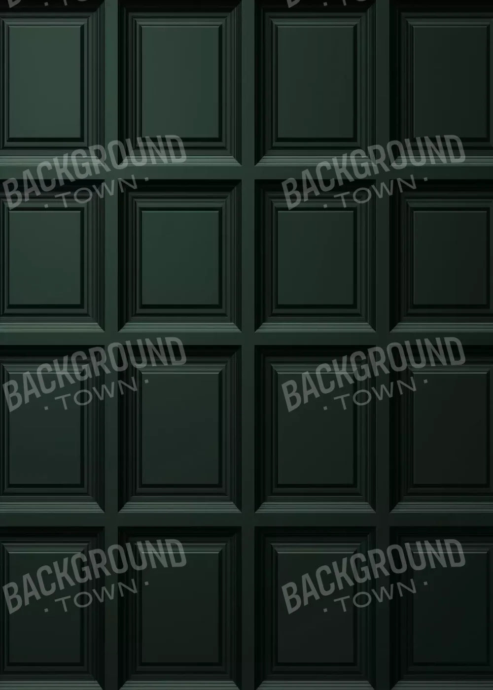 Green Square Panel Wall 5’X7’ Ultracloth (60 X 84 Inch) Backdrop