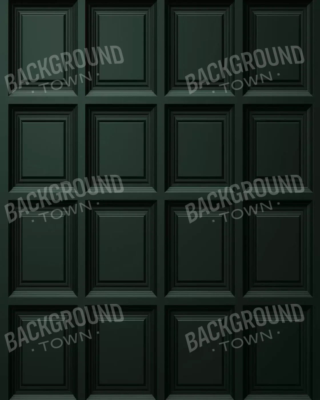 Green Square Panel Wall 8’X10’ Fleece (96 X 120 Inch) Backdrop