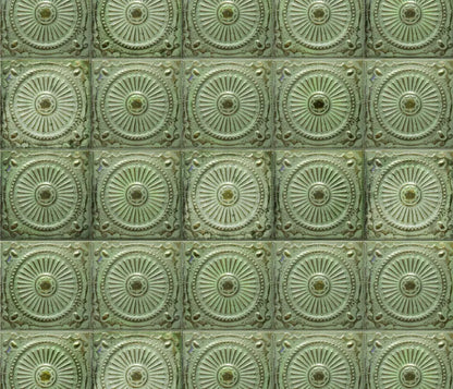Green Tiles 12’X10’ Ultracloth (144 X 120 Inch) Backdrop