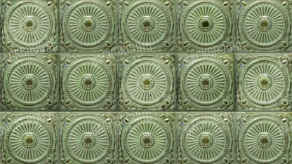 Green Tiles 14’X8’ Ultracloth (168 X 96 Inch) Backdrop