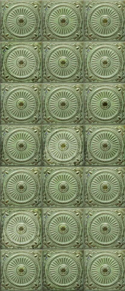 Green Tiles 5’X12’ Ultracloth For Westcott X-Drop (60 X 144 Inch) Backdrop