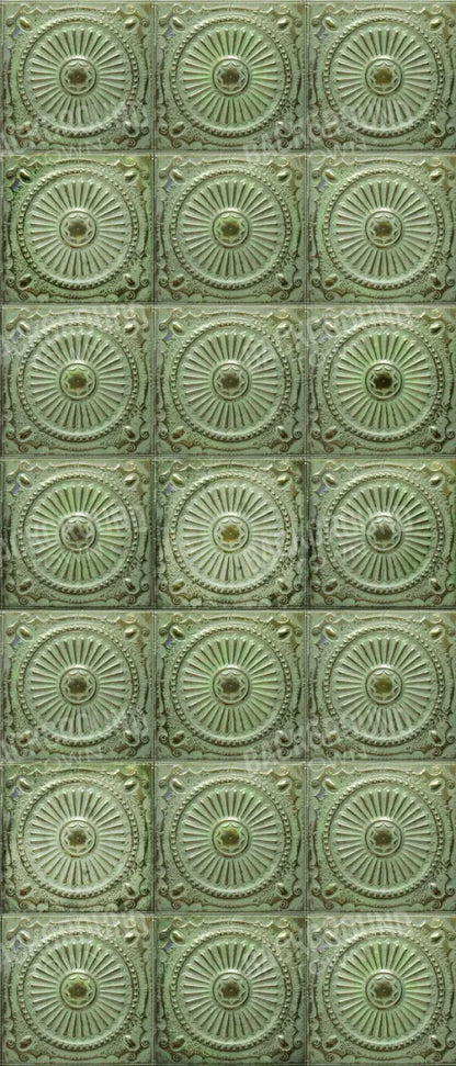 Green Tiles 5’X12’ Ultracloth For Westcott X-Drop (60 X 144 Inch) Backdrop