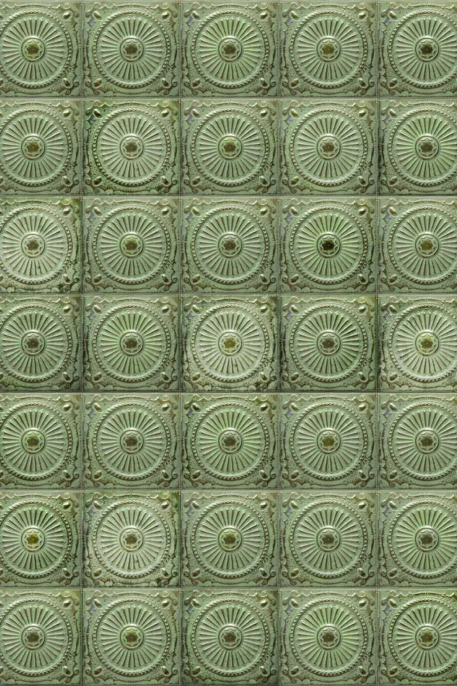 Green Tiles Backdrop