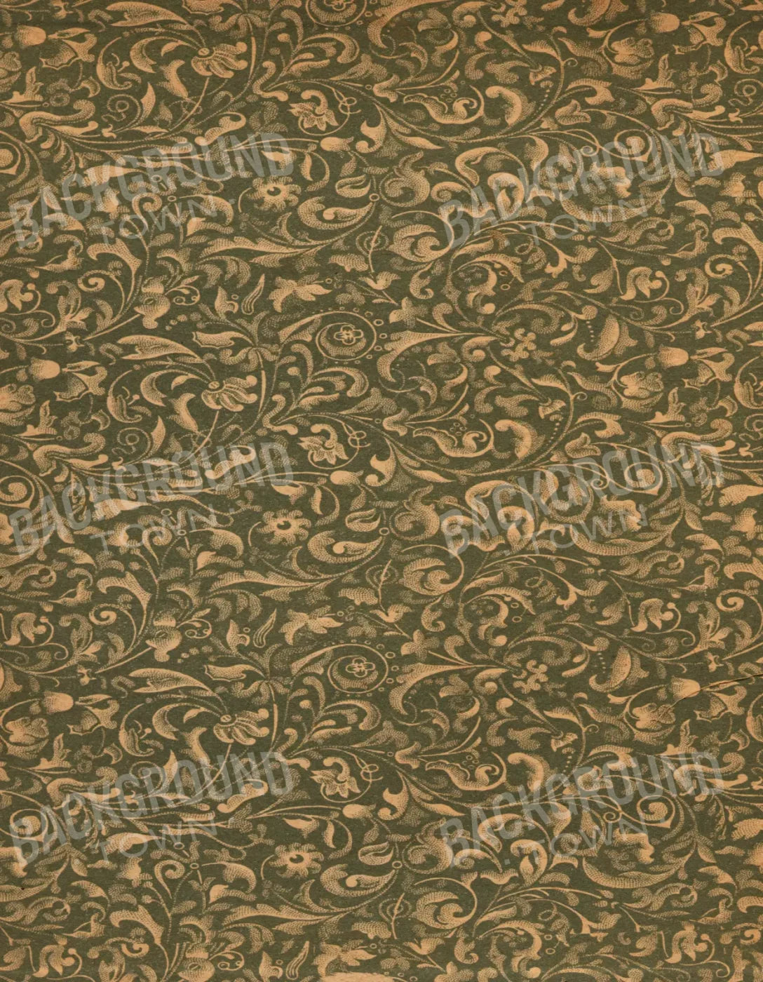 Green Wallpaper 6’X8’ Fleece (72 X 96 Inch) Backdrop