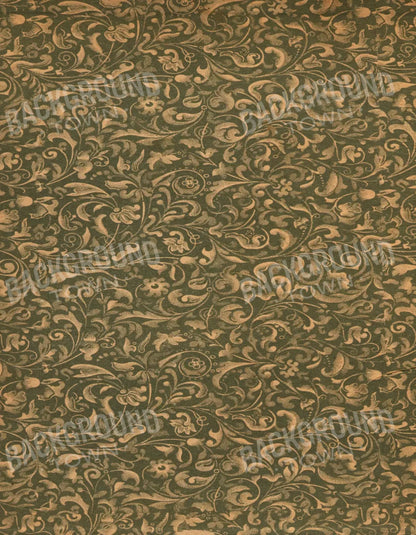 Green Wallpaper 6’X8’ Fleece (72 X 96 Inch) Backdrop