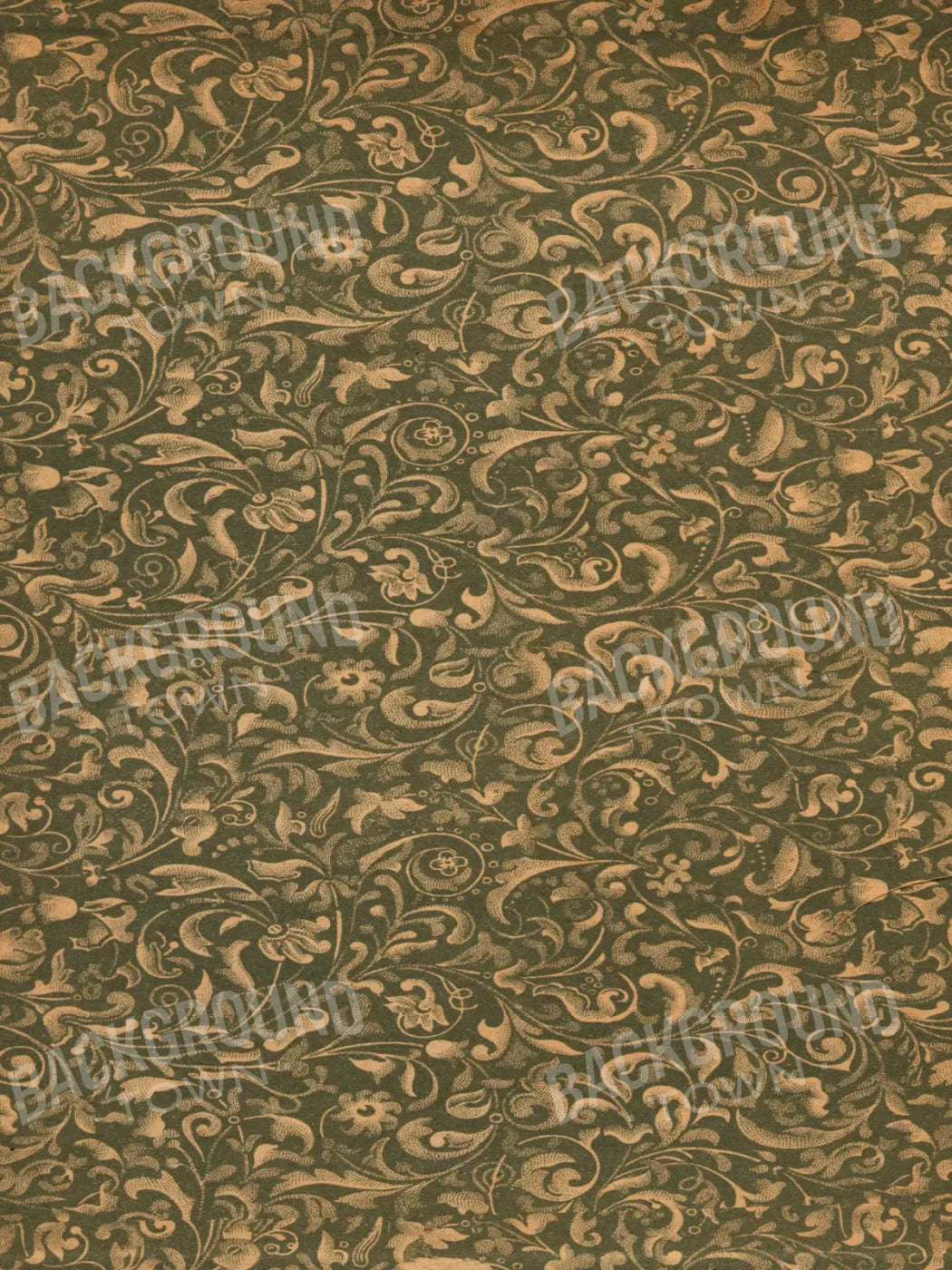 Green Wallpaper 8’X10’ Fleece (96 X 120 Inch) Backdrop