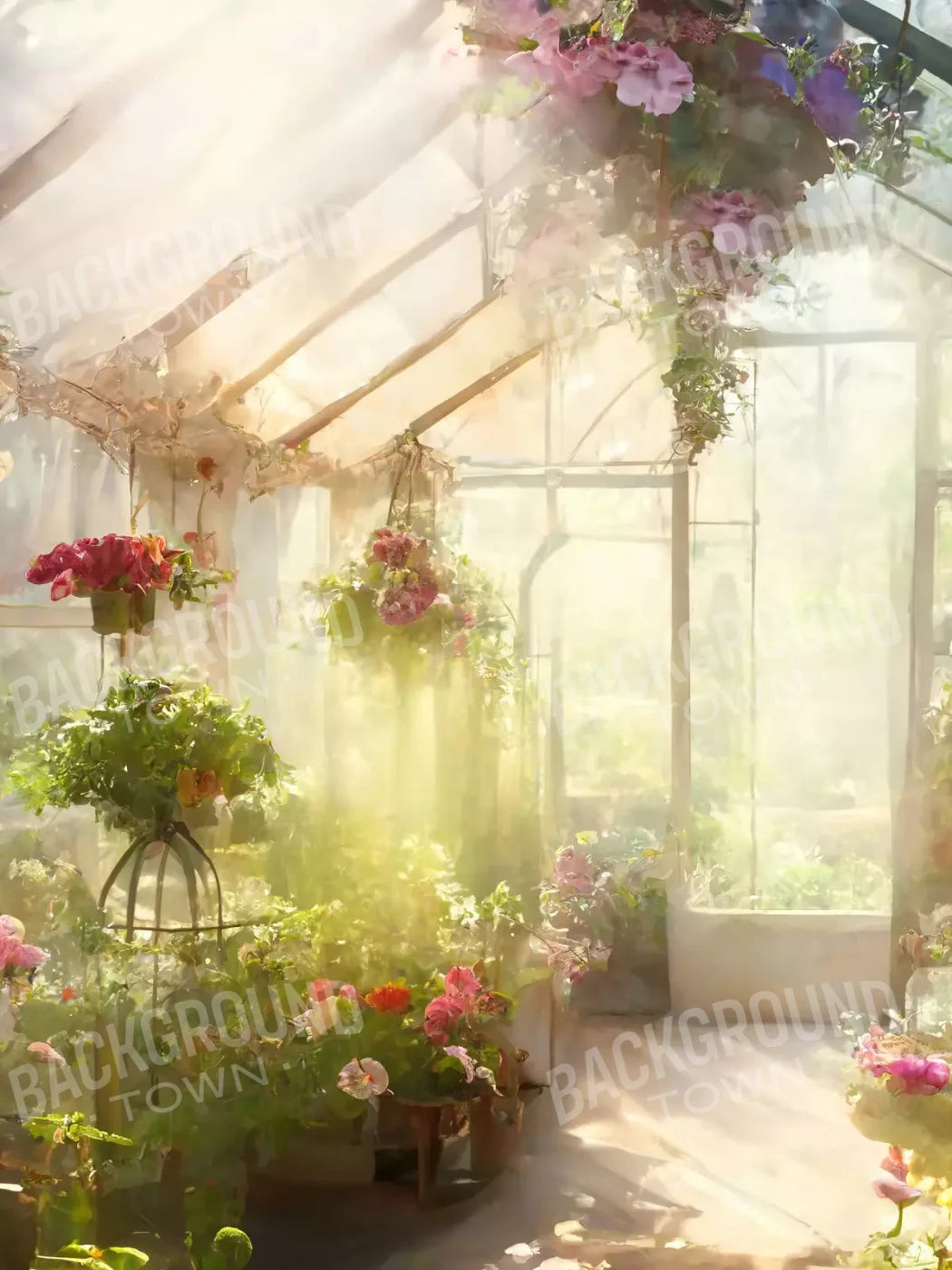 Greenhouse 8X10 Fleece ( 96 X 120 Inch ) Backdrop