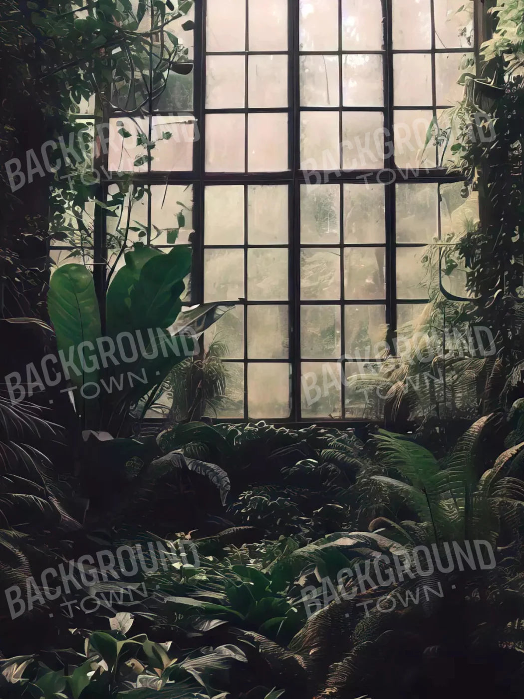 Greenhouse Takeover 8X10 Fleece ( 96 X 120 Inch ) Backdrop