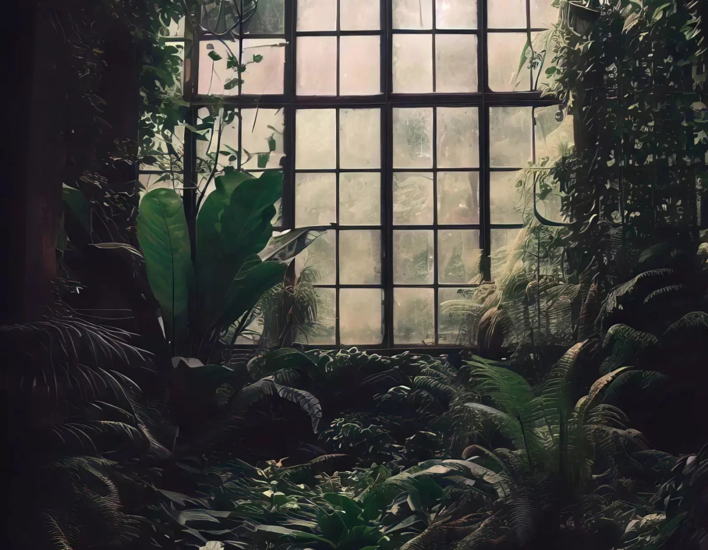 Greenhouse Takeover 8X6 Fleece ( 96 X 72 Inch ) Backdrop