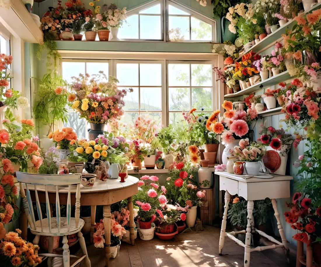 Greenhouse Vii 5’X4’2 Fleece (60 X 50 Inch) Backdrop