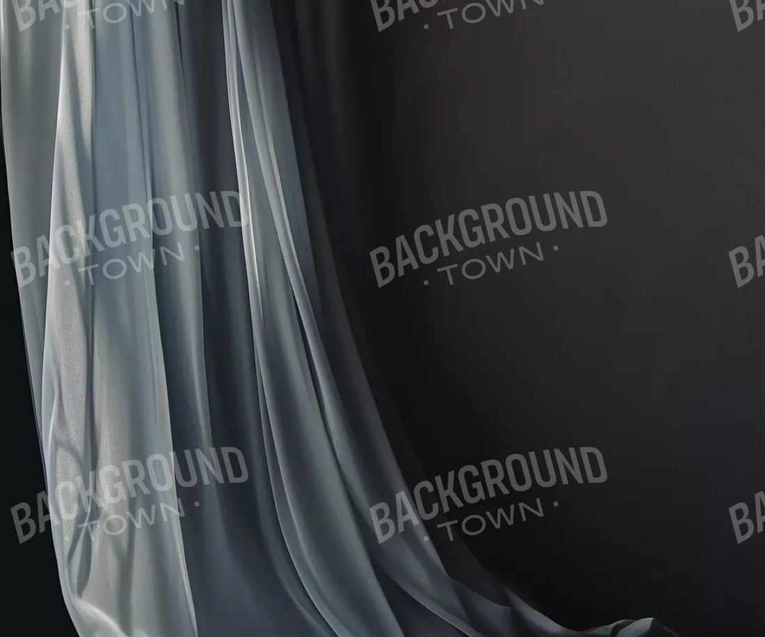 Grey Curtain 5’X4’2 Fleece (60 X 50 Inch) Backdrop