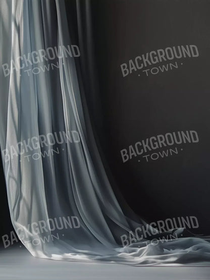 Grey Curtain 5’X6’8 Fleece (60 X 80 Inch) Backdrop