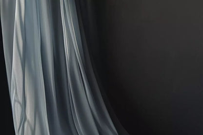Grey Curtain 12’X8’ Ultracloth (144 X 96 Inch) Backdrop