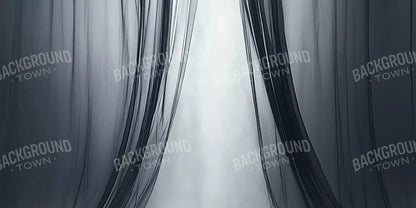 Grey Sheer Curtains I 20’X10’ Ultracloth (240 X 120 Inch) Backdrop