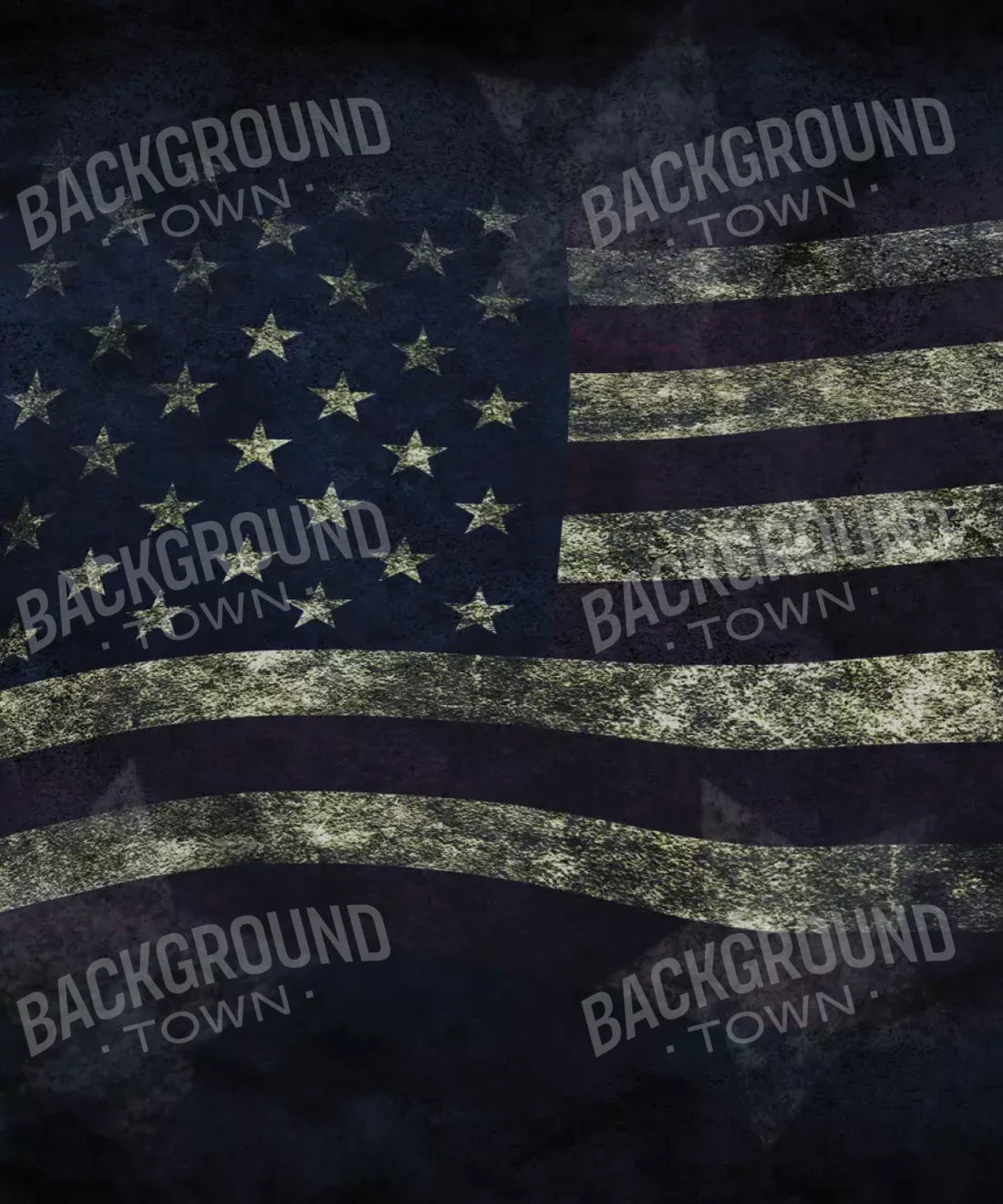 Blue Patriotic Backdrop for Photography