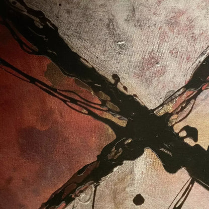 Grunge Splat 10’X10’ Ultracloth (120 X Inch) Backdrop