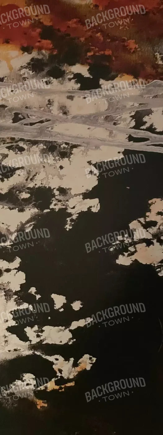 Grunge Splat 3 8’X20’ Ultracloth (96 X 240 Inch) Backdrop