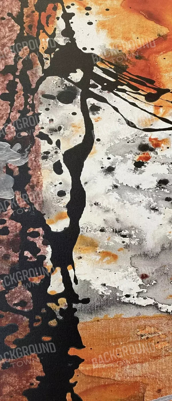 Grunge Splat 4 5X12 Ultracloth For Westcott X-Drop ( 60 X 144 Inch ) Backdrop