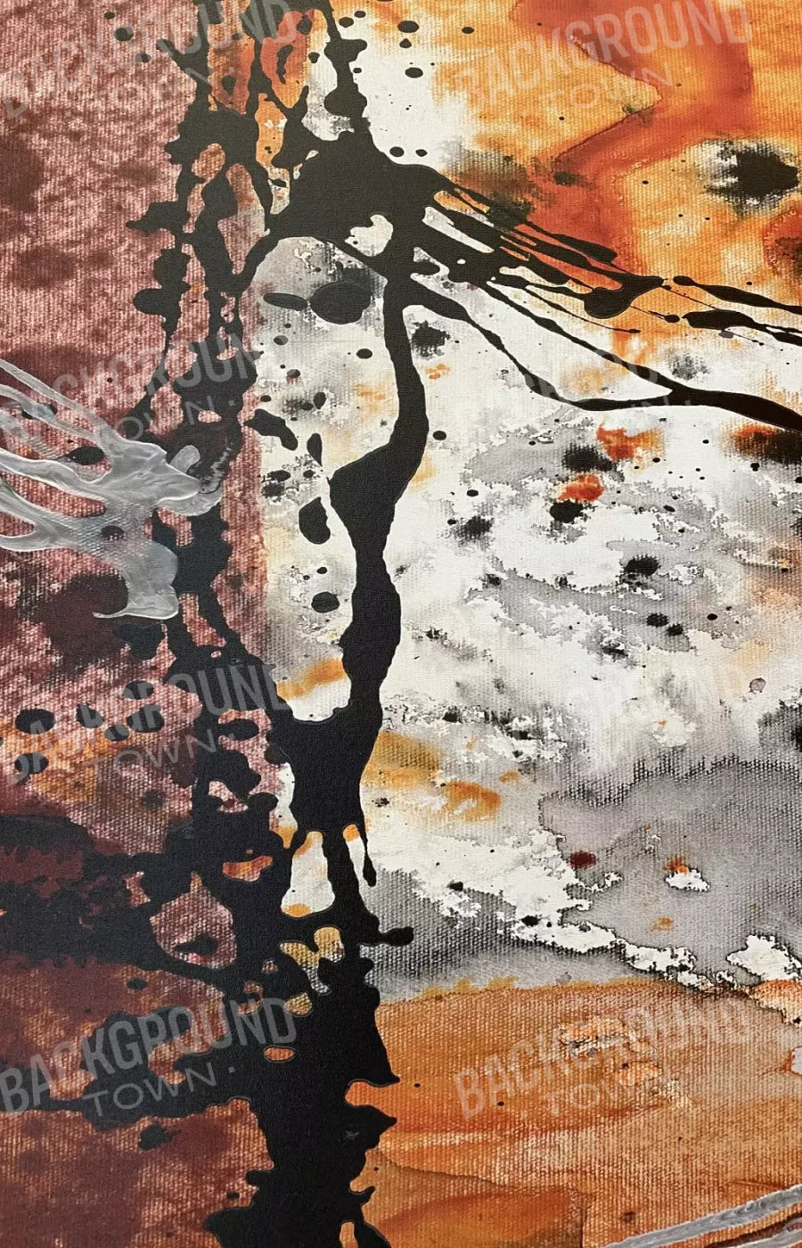 Grunge Splat 4 8X12 Ultracloth ( 96 X 144 Inch ) Backdrop