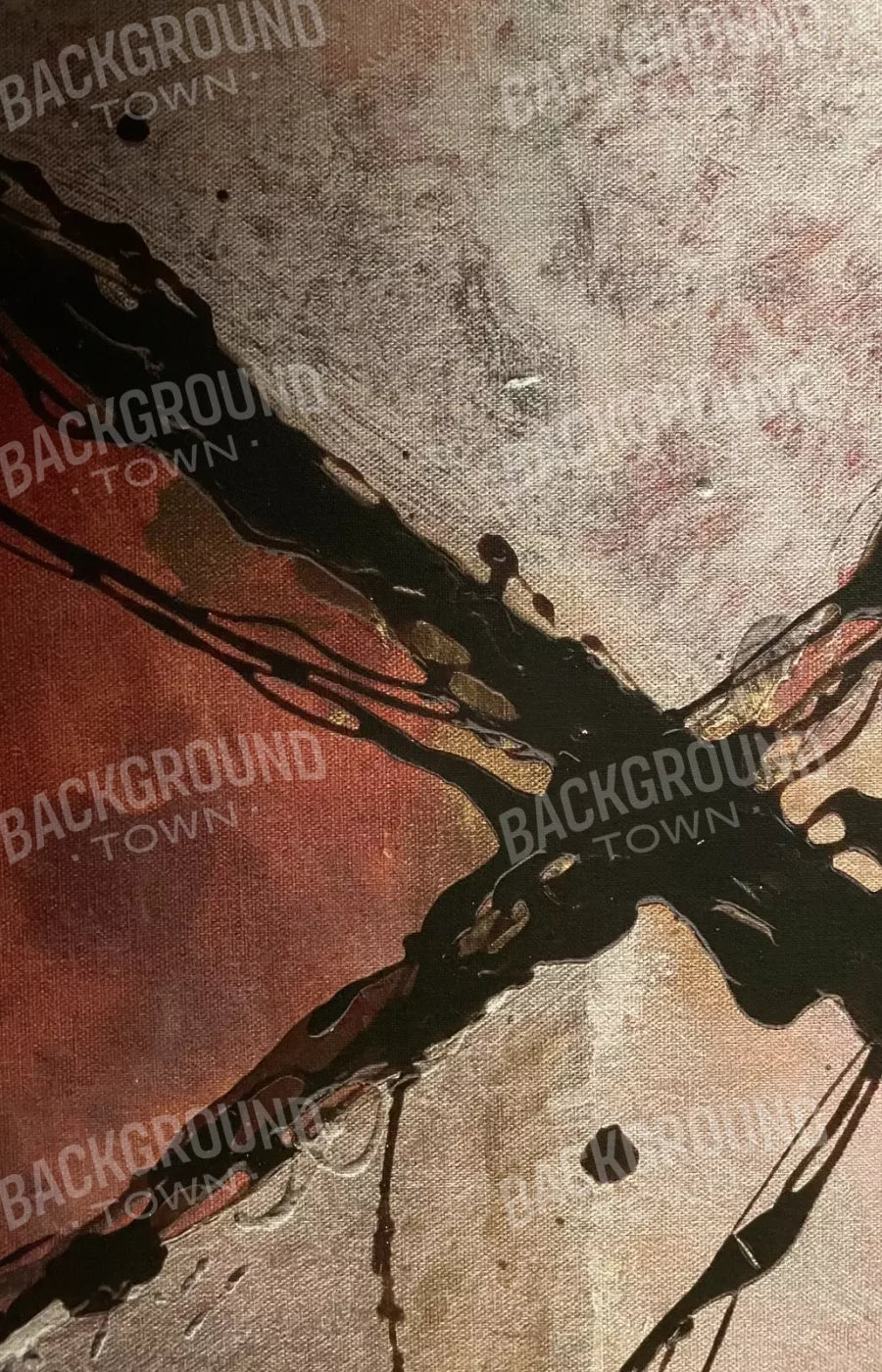 Grunge Splat 8’X12’ Ultracloth (96 X 144 Inch) Backdrop