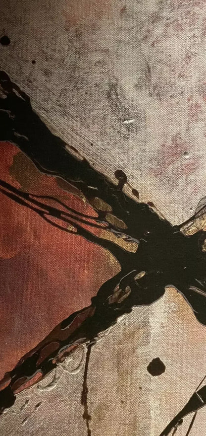 Grunge Splat 8’X16’ Ultracloth (96 X 192 Inch) Backdrop