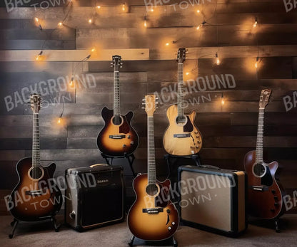 Guitar 1 12X10 Ultracloth ( 144 X 120 Inch ) Backdrop