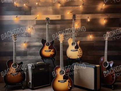 Guitar 1 68X5 Fleece ( 80 X 60 Inch ) Backdrop