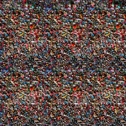 Gum Wall 10X10 Ultracloth ( 120 X Inch ) Backdrop