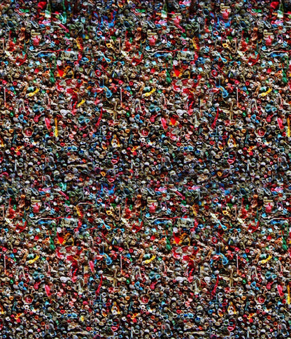 Gum Wall 10X12 Ultracloth ( 120 X 144 Inch ) Backdrop