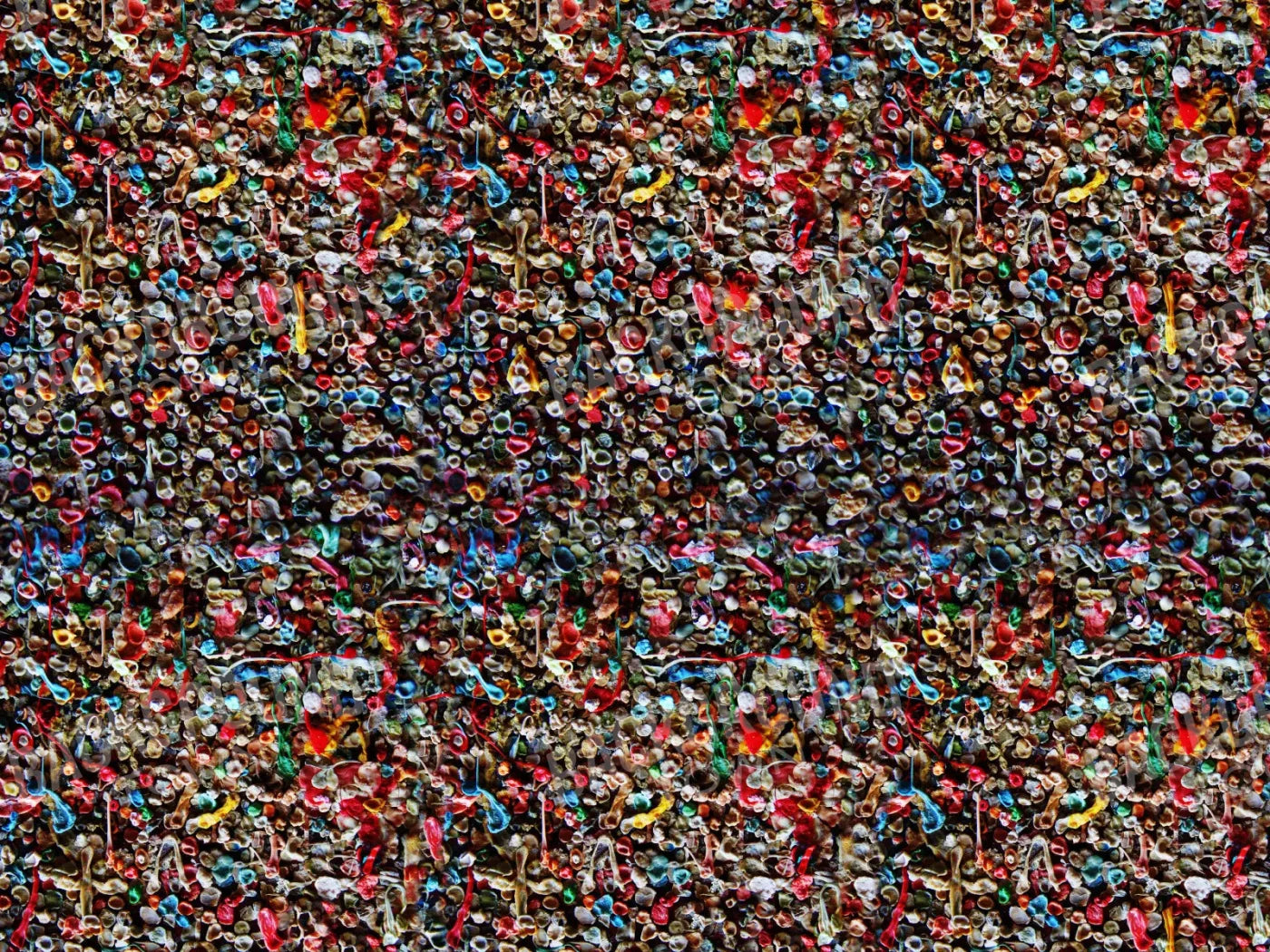 Gum Wall 10X8 Fleece ( 120 X 96 Inch ) Backdrop