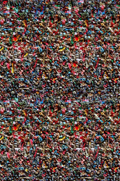 Gum Wall 5X8 Ultracloth ( 60 X 96 Inch ) Backdrop