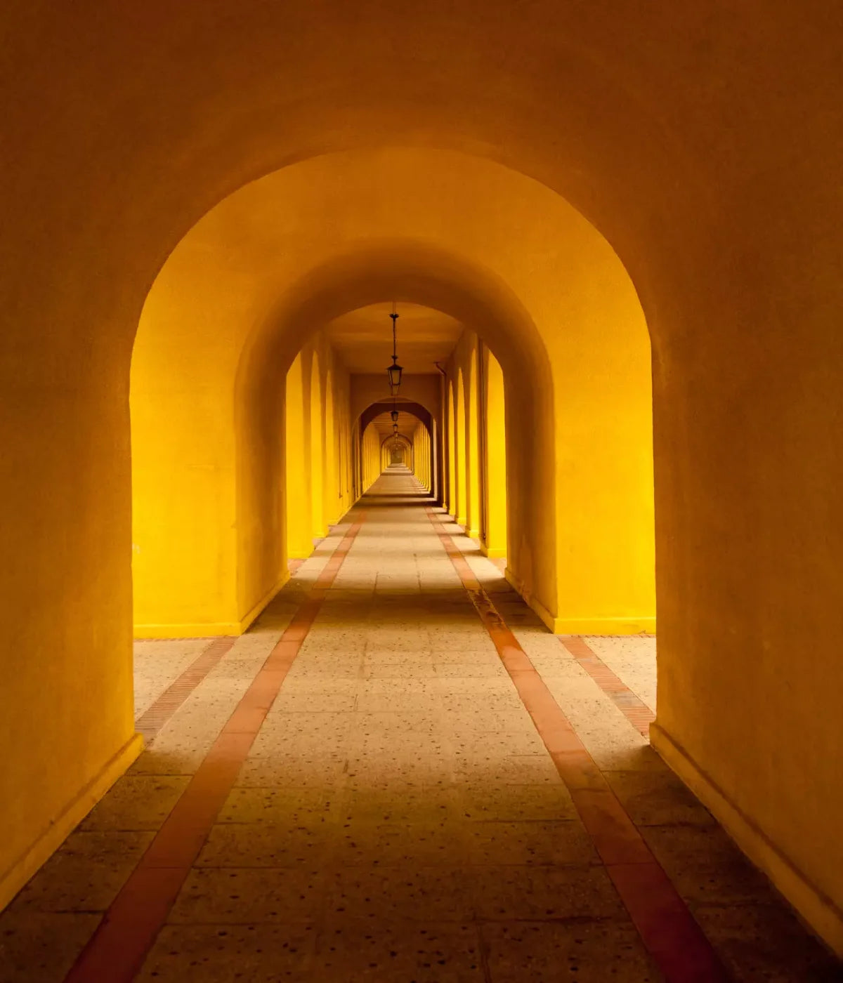 Hall Archway 10X12 Ultracloth ( 120 X 144 Inch ) Backdrop