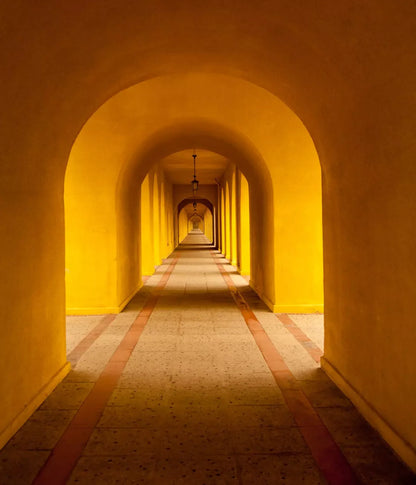 Hall Archway 10X12 Ultracloth ( 120 X 144 Inch ) Backdrop