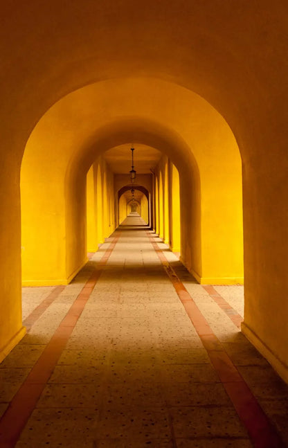 Hall Archway 8X12 Ultracloth ( 96 X 144 Inch ) Backdrop