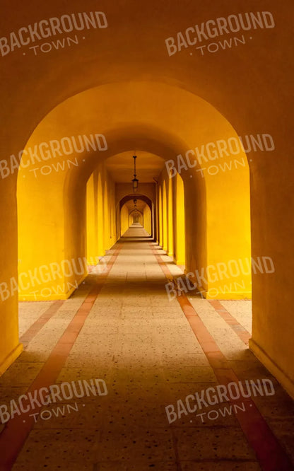 Hall Archway 9X14 Ultracloth ( 108 X 168 Inch ) Backdrop