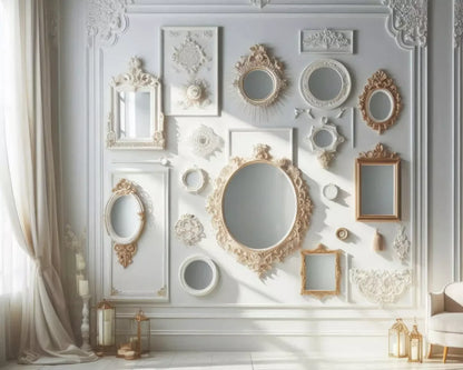 All Of Mirrors 10’X8’ Fleece (120 X 96 Inch) Backdrop