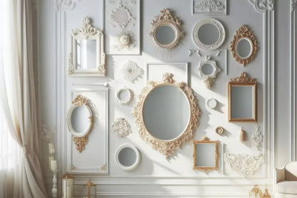 All Of Mirrors 12’X8’ Ultracloth (144 X 96 Inch) Backdrop