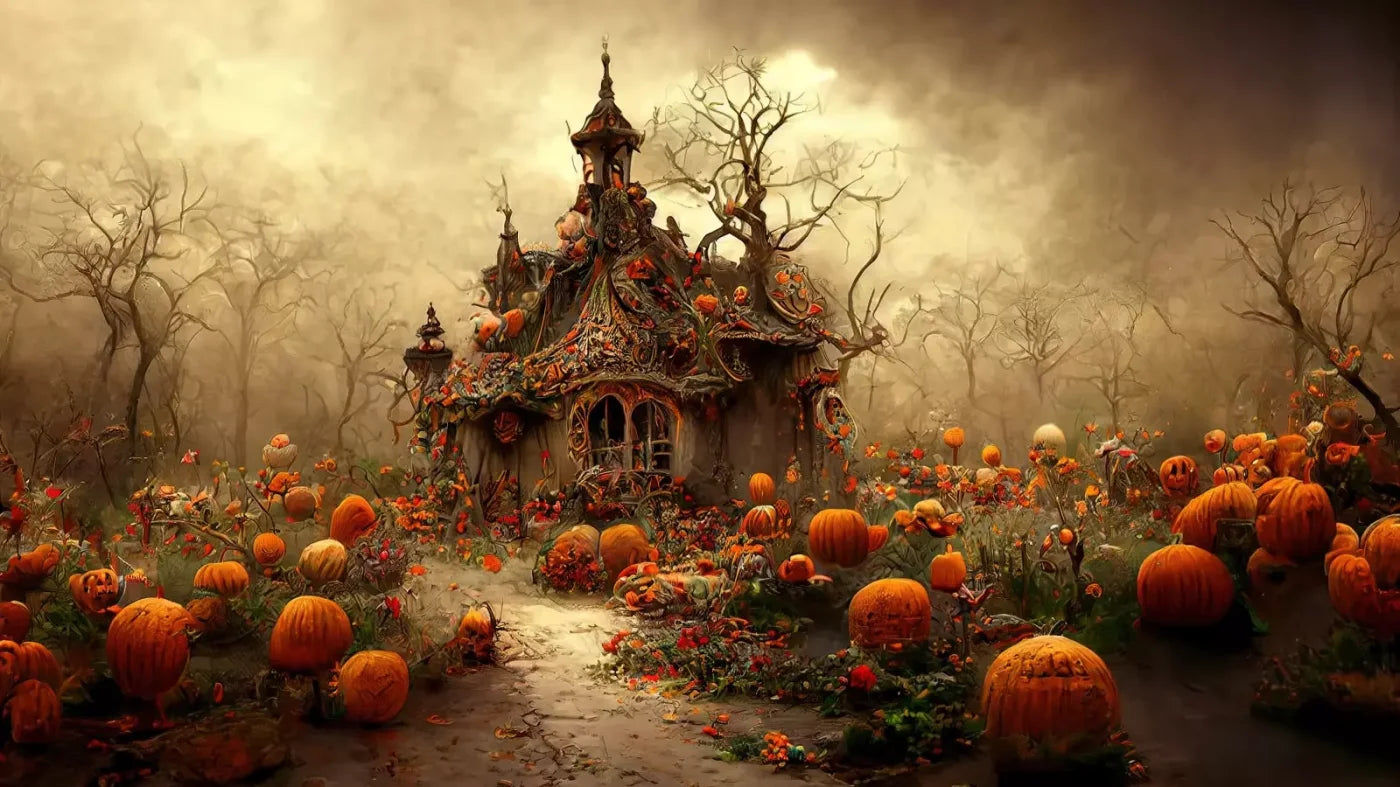 Hallows Eve 14’X8’ Ultracloth (168 X 96 Inch) Backdrop