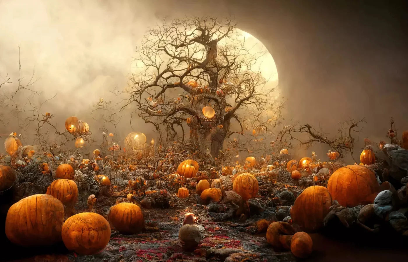 Hallows Eve 2 12X8 Ultracloth ( 144 X 96 Inch ) Backdrop