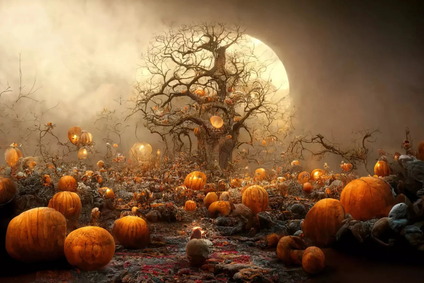 Hallows Eve 2 8X5 Ultracloth ( 96 X 60 Inch ) Backdrop